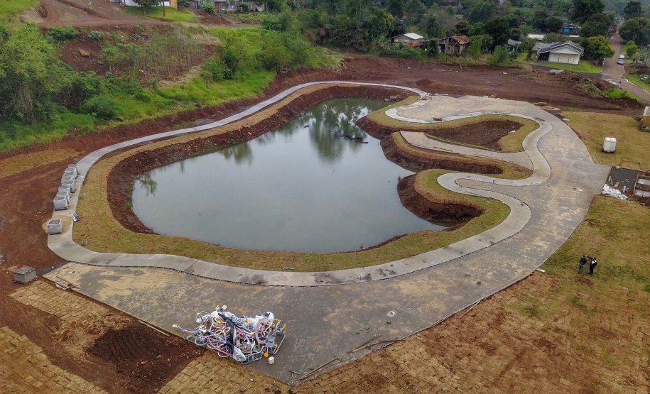 Parque Urbano de Cruzeiro do Oeste. Foto: José Fernando Ogura/AEN
