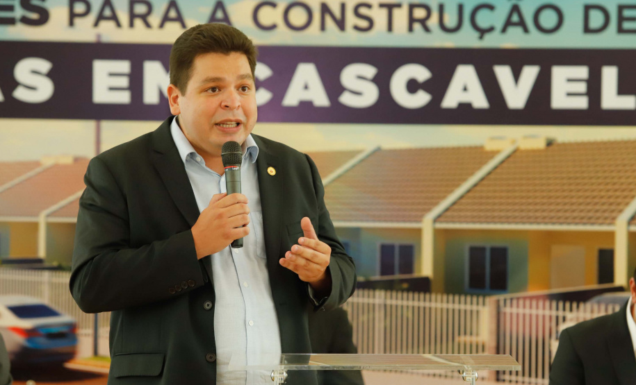 CURITIBA - 13-01-2021 - Governador Carlos Massa Ratinho Junior, lança o programa Casa Fácil Paraná.