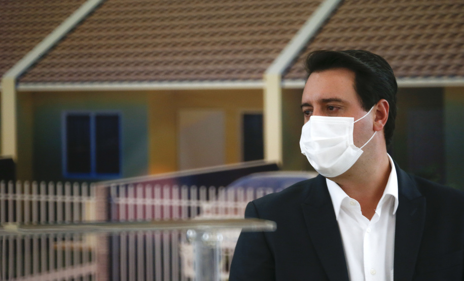 CURITIBA - 13-01-2021 - Governador Carlos Massa Ratinho Junior, lança o programa Casa Fácil Paraná. Foto: Jonathan Campos/AEN