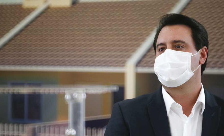 CURITIBA - 13-01-2021 - Governador Carlos Massa Ratinho Junior, lança o programa Casa Fácil Paraná. Foto: Jonathan Campos/AEN