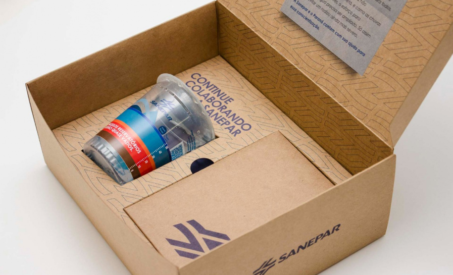 Clientes que mais economizaram água recebem kit da Sanepar. Foto:Sanepar