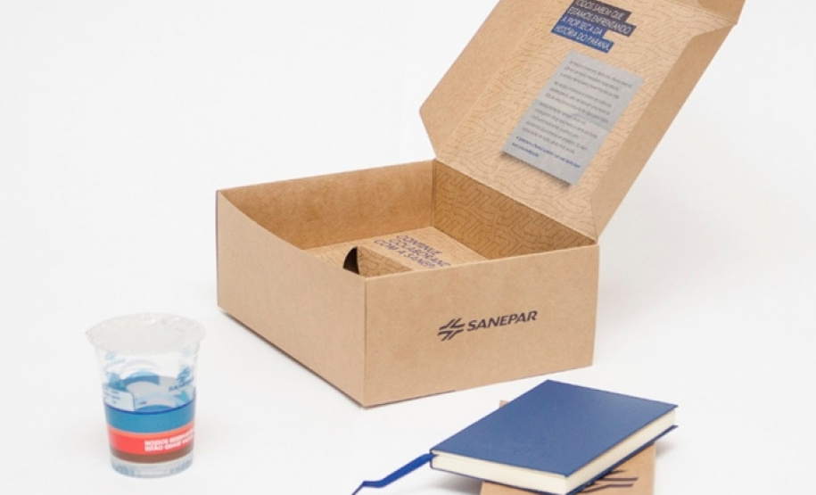 Clientes que mais economizaram água recebem kit da Sanepar. Foto:Sanepar