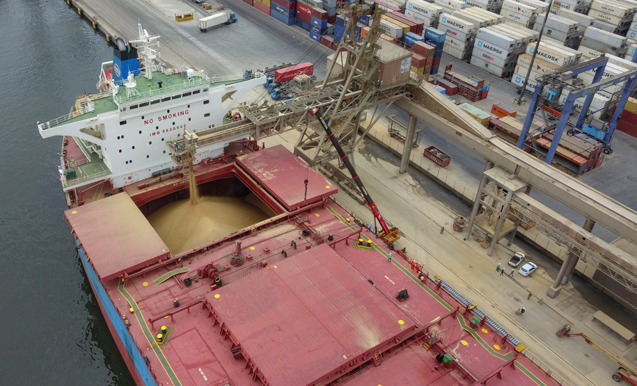 Exportações do agro paranaense
somaram US$ 13,29 bi em 2020.  Foto: José Fernando Ogura/AEN