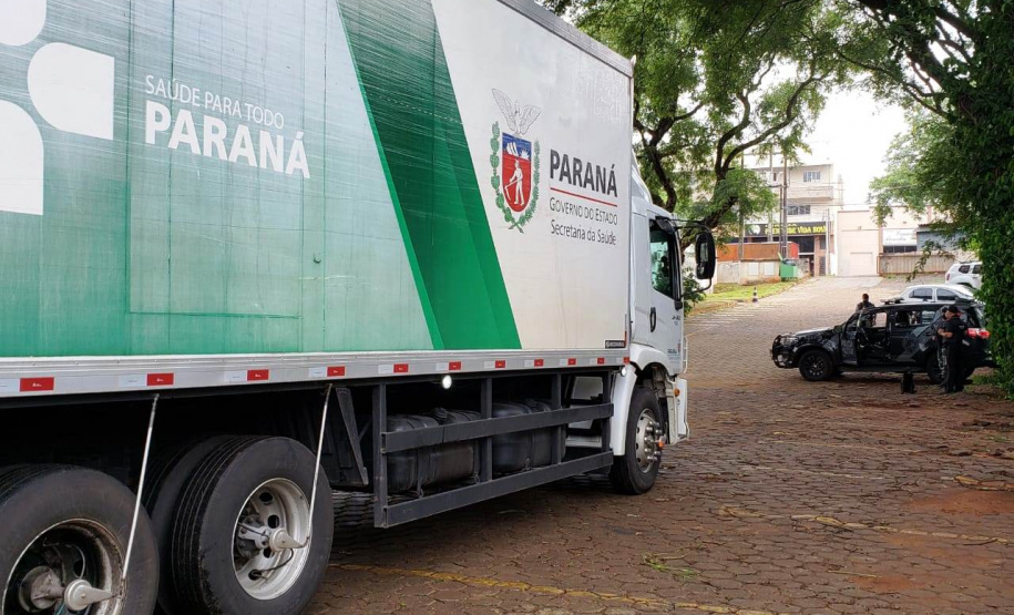 Entrega de insumos é finalizada em 20 regionais de saúde do Estado. Foto:SESA