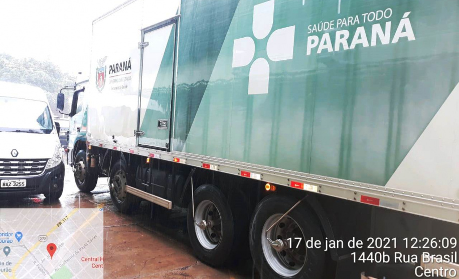 Entrega de insumos é finalizada em 20 regionais de saúde do Estado. Foto:SESA