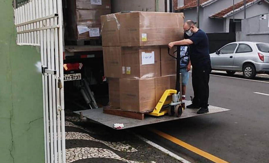 Entrega de insumos é finalizada em 20 regionais de saúde do Estado. Foto:SESA