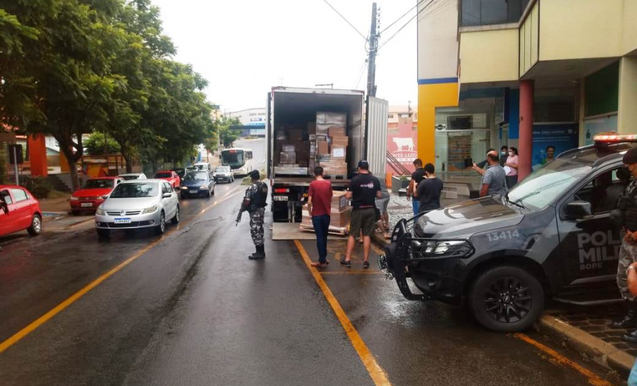 Entrega de insumos é finalizada em 20 regionais de saúde do Estado. Foto:SESA