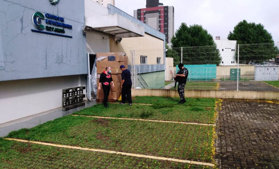 Entrega de insumos é finalizada em 20 regionais de saúde do Estado. Foto:SESA