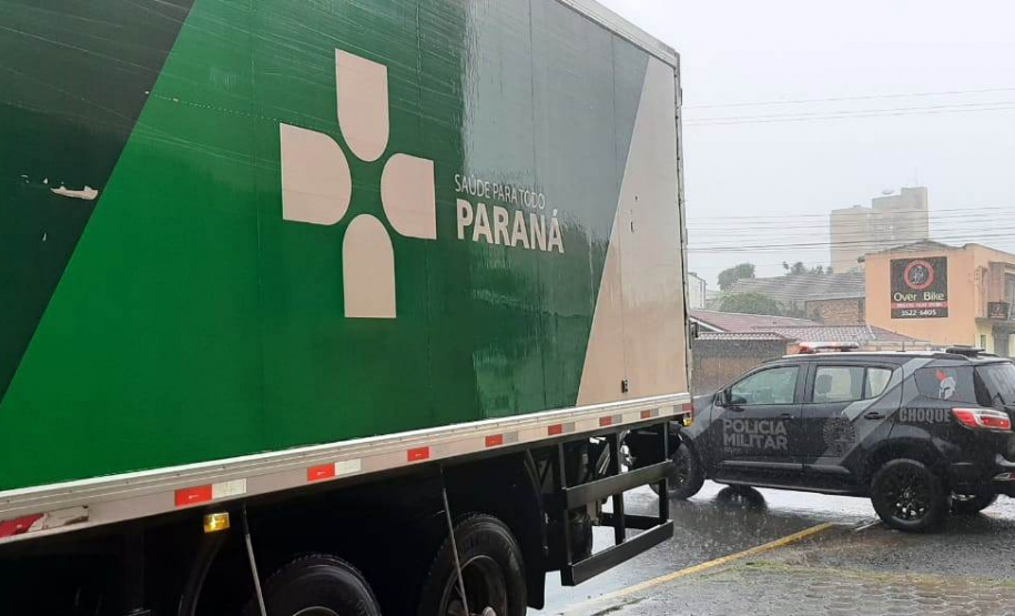 Entrega de insumos é finalizada em 20 regionais de saúde do Estado. Foto:SESA