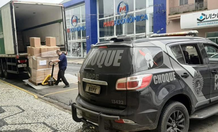 Entrega de insumos é finalizada em 20 regionais de saúde do Estado. Foto:SESA