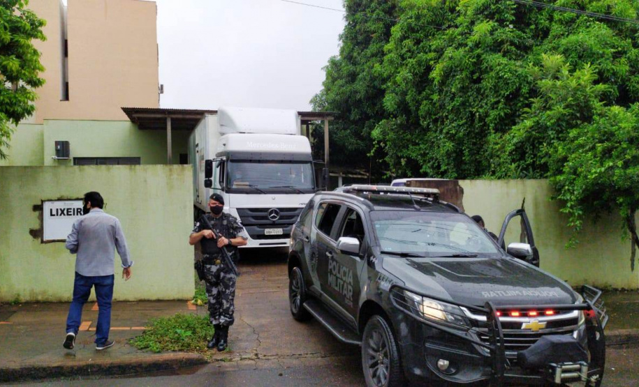 Entrega de insumos é finalizada em 20 regionais de saúde do Estado. Foto:SESA