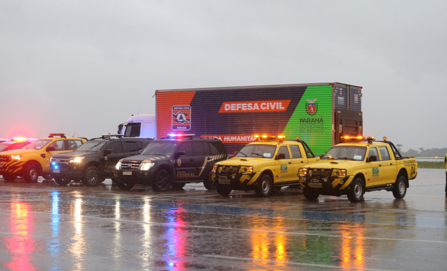 Chegada das vacinas contra a Covid-19 no Aeroporto Afonso Pena em Curitiba-  18/01/2021 - Foto: Geraldo Bubniak/AEN