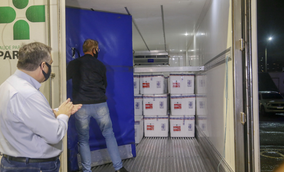 Vacina contra a Covid-19 já está no Paraná
Foto: Gilson Abreu/AEN
18.01.2021