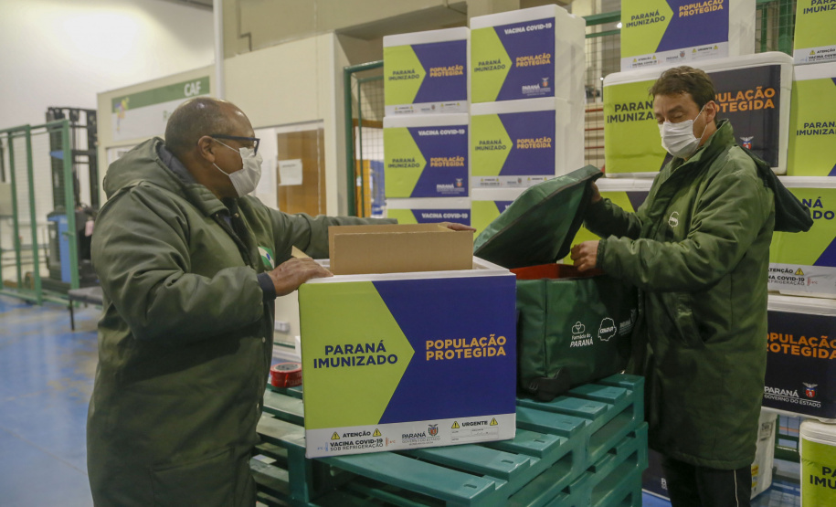 Vacina contra a Covid-19 já está no Paraná
Foto: Gilson Abreu/AEN
18.01.2021