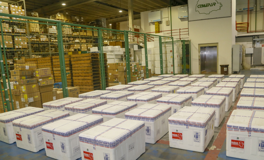 Vacina contra a Covid-19 já está no Paraná
Foto: Gilson Abreu/AEN
18.01.2021