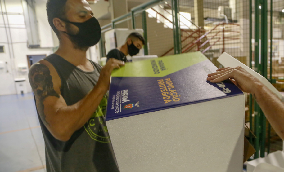 Vacina contra a Covid-19 já está no Paraná
Foto: Gilson Abreu/AEN
18.01.2021