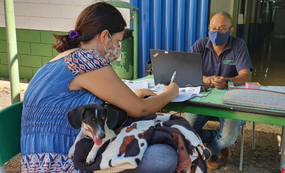 Programa estadual de castração chega a Mariluz. Foto:SEDEST