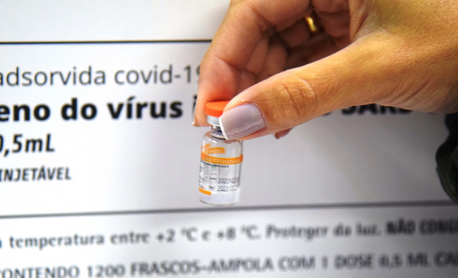 Agilidade das equipes da Saúde garante entrega a todos os municípios do Paraná.
Foto: Américo Antonio/SESA
19.01.2021