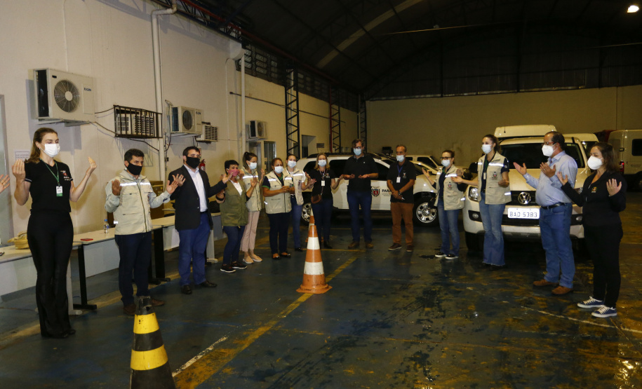 CASCAVEL- Dsitribuiçãoo das vacinas contra a Covid-19 . Foto: Jonathan Campos/AEN