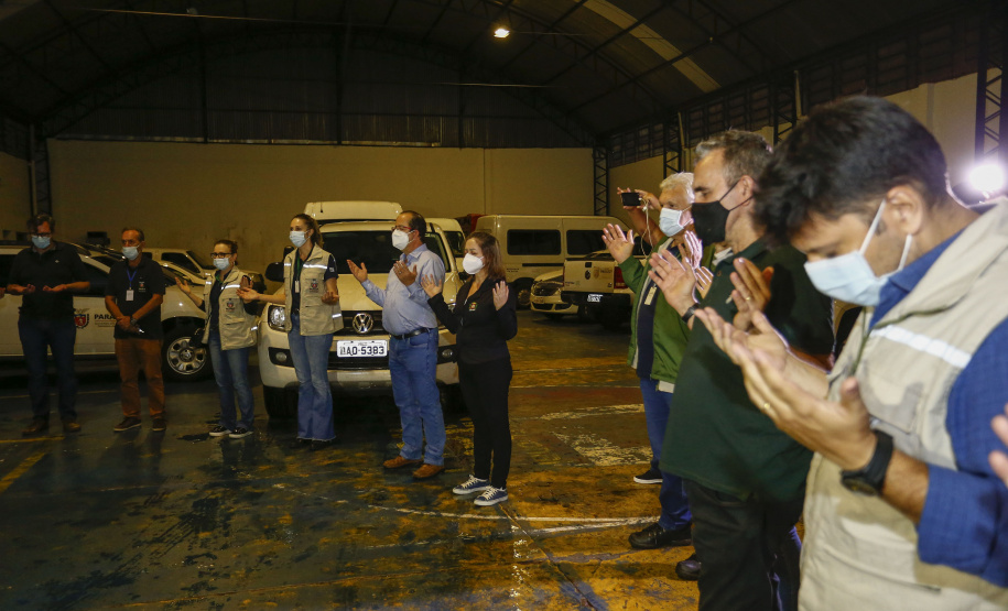 CASCAVEL- Dsitribuiçãoo das vacinas contra a Covid-19 . Foto: Jonathan Campos/AEN
