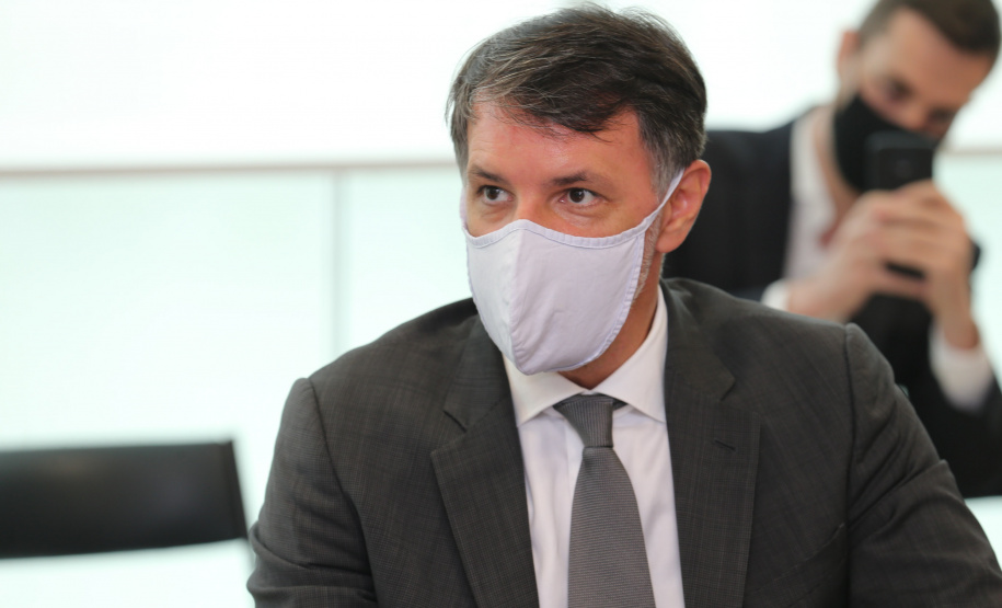 Ambev PG Investimento foi anunciado em solenidade com governador Carlos Massa Ratinho Junior. São R$ 370 milhões em Ponta Grossa, na unidade mais moderna da empresa no País. Há investimento de R$ 15 milhões na fábrica de refrigerantes em Almirante Tamandaré.Foto: Geraldo Bubniak/AEN