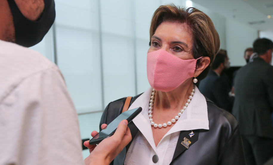 Ambev PG Investimento foi anunciado em solenidade com governador Carlos Massa Ratinho Junior. São R$ 370 milhões em Ponta Grossa, na unidade mais moderna da empresa no País. Há investimento de R$ 15 milhões na fábrica de refrigerantes em Almirante Tamandaré.Foto: Geraldo Bubniak/AEN