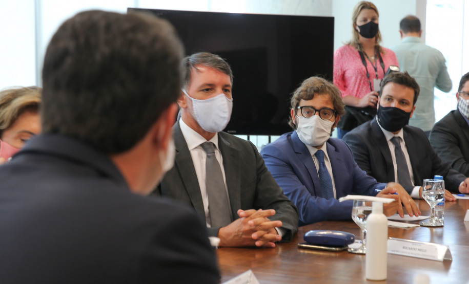 Ambev PG Investimento foi anunciado em solenidade com governador Carlos Massa Ratinho Junior. São R$ 370 milhões em Ponta Grossa, na unidade mais moderna da empresa no País. Há investimento de R$ 15 milhões na fábrica de refrigerantes em Almirante Tamandaré.Foto: Geraldo Bubniak/AEN