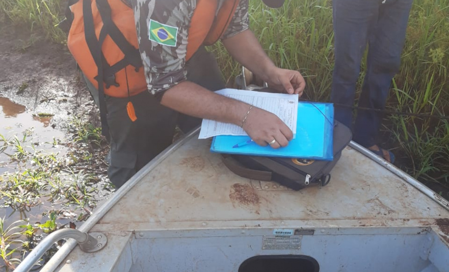 Força-Tarefa reforça combate à pesca predatória e desmatamento no Paraná. FOTO:SEDEST