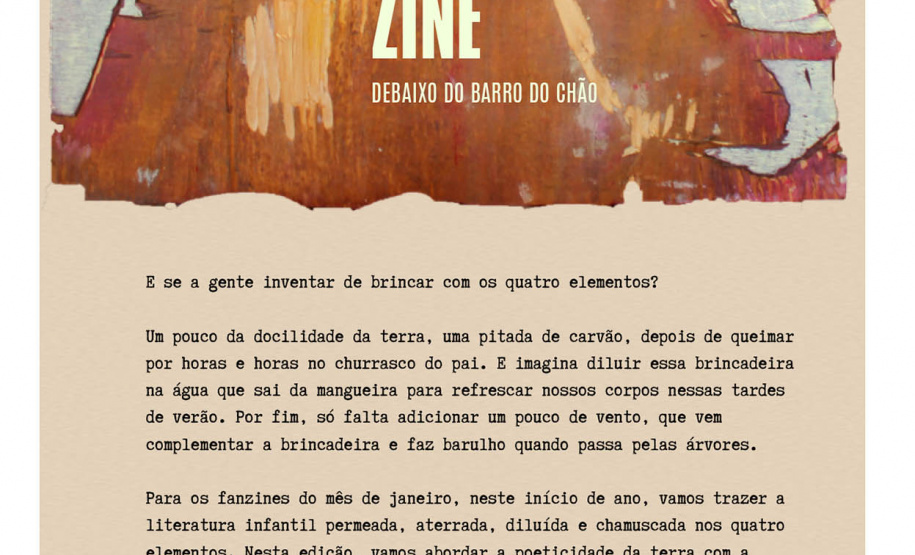 Está no ar mais uma edição do projeto Era Uma Zine, desenvolvido pela Biblioteca Pública do Paraná para atender o público infantil de forma remota durante a quarentena.  - Foto: Biblioteca Pública do Paraná