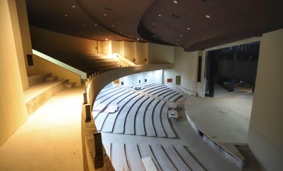 Teatro Municipal de Assis Chateaubriand, na região Oeste do Paraná - Foto: José Fernando Ogura/AEN