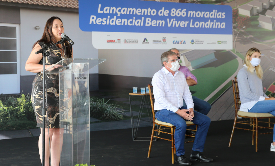 O governador Carlos Massa Ratinho Junior participou nesta segunda-feira (25) do lançamento de 866 novas moradias populares em Londrina, na região Norte. Londrina, 25/01/2021 - Foto: Geraldo Bubniak/AEN