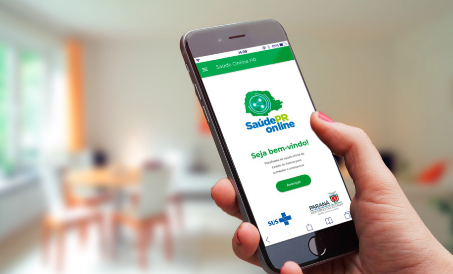 A partir desta segunda-feira (25), o Governo do Estado amplia o alcance do serviço digital de atendimento em saúde para a prevenção à Covid-19, com a entrada do aplicativo Saúde Online Paraná na Apple Store, a loja de aplicativos para o sistema operacional iOS. - Foto: Divulgação SESA