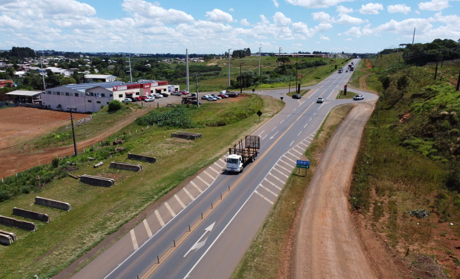 DER-PR publica resultado da licitação da duplicação da BR-277 em Guarapuava. Foto: Geraldo Bubniak/AEN