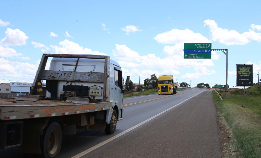 DER-PR publica resultado da licitação da duplicação da BR-277 em Guarapuava. Foto: Geraldo Bubniak/AEN