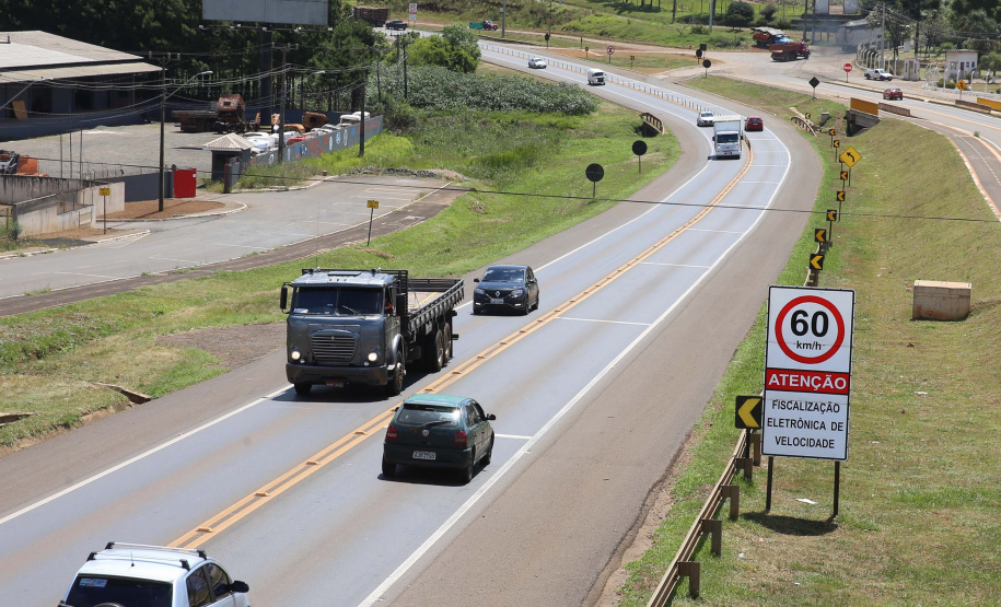 DER-PR publica resultado da licitação da duplicação da BR-277 em Guarapuava. Foto: Geraldo Bubniak/AEN