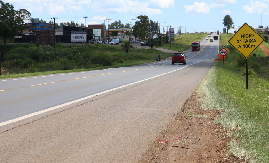 DER-PR publica resultado da licitação da duplicação da BR-277 em Guarapuava. Foto: Geraldo Bubniak/AEN