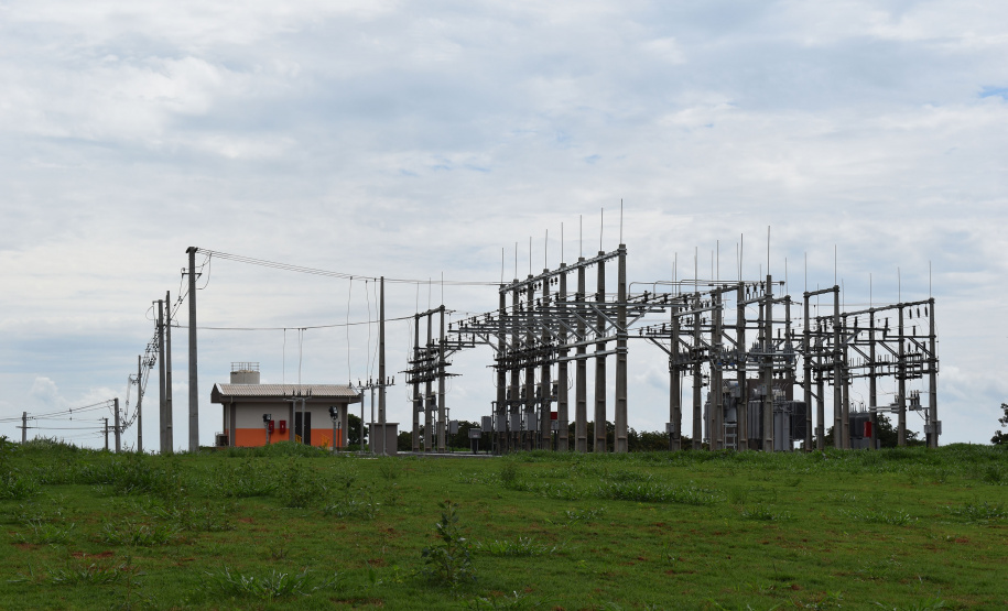 A Copel está colocando em operação a nova subestação Aricanduva, que atenderá 900 domicílios do distrito de Arapongas e da região rural de Apucarana, além da indústria Nortox.  -  Foto: Divulgação Copel