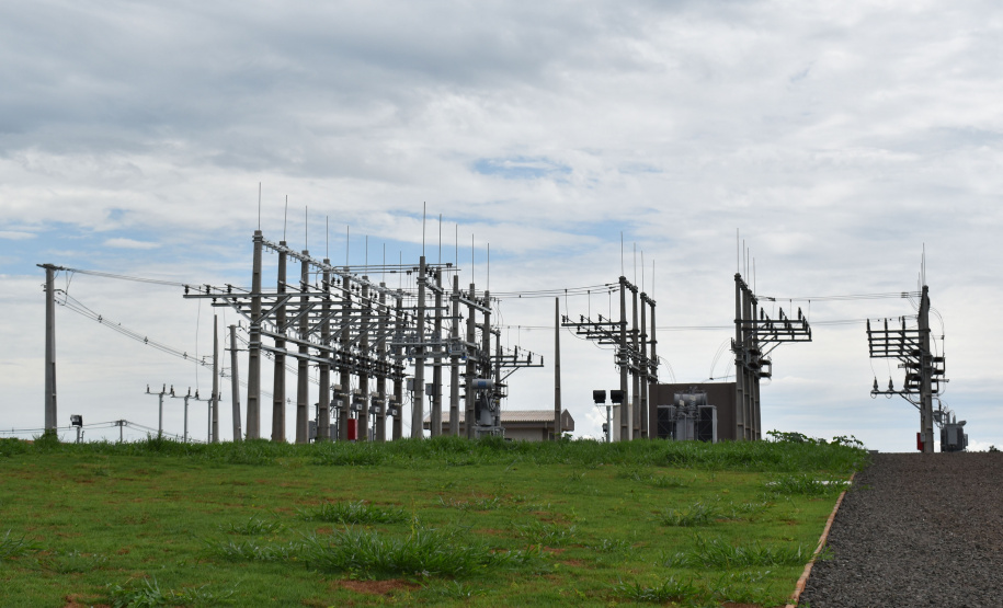 A Copel está colocando em operação a nova subestação Aricanduva, que atenderá 900 domicílios do distrito de Arapongas e da região rural de Apucarana, além da indústria Nortox.  -  Foto: Divulgação Copel
