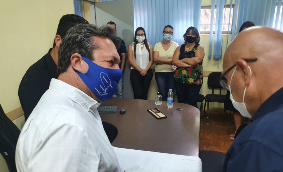 Estado reforça importância do combate à erosão nos municípios do Noroeste. A iniciativa é da Secretaria de Estado do Desenvolvimento Sustentável e do Turismo. Os projetos foram apresentados pelo secretário Márcio Nunes, em visita a dez cidades da região, na última semana. - Curitiba, 01/02/2021 - Foto: Divulgação SEDEST/IAT