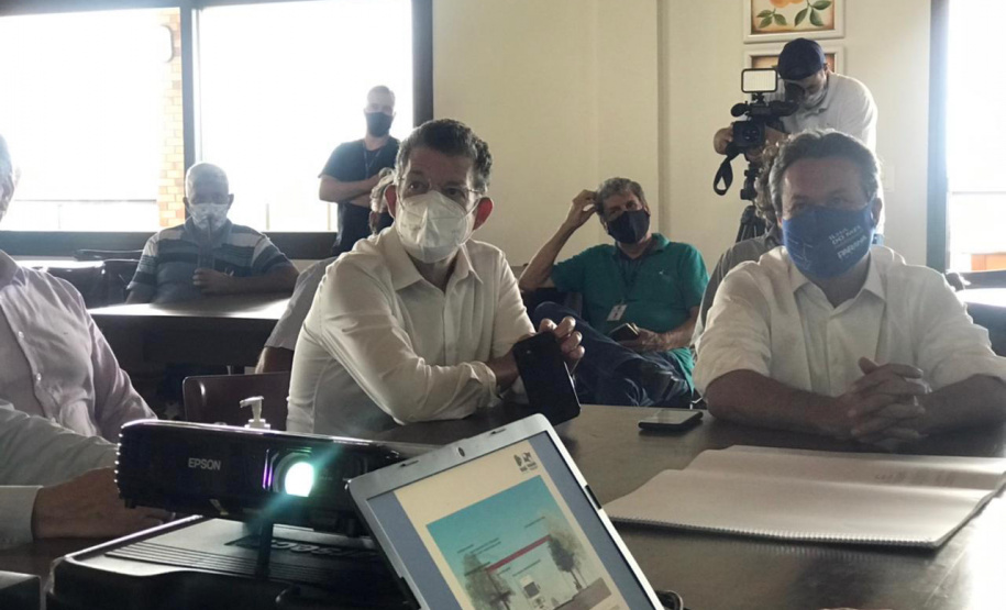 Estado reforça importância do combate à erosão nos municípios do Noroeste. A iniciativa é da Secretaria de Estado do Desenvolvimento Sustentável e do Turismo. Os projetos foram apresentados pelo secretário Márcio Nunes, em visita a dez cidades da região, na última semana. - Curitiba, 01/02/2021 - Foto: Divulgação SEDEST/IAT