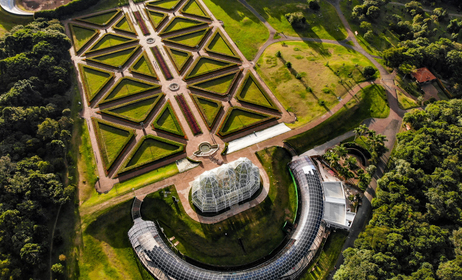 Curitiba. Jardim Botânico. Foto: Gilson Abreu/AEN