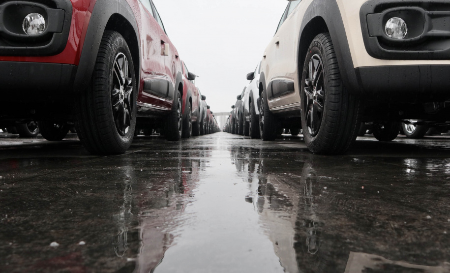 Porto registra aumento na paralisação de operação por chuva. Foto: Claudio Neves/ Portos do Paraná  -  Foto: Claudio Neves/Portos do Paraná