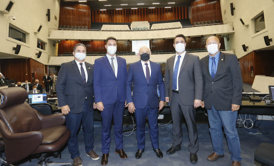 Governador Carlos Massa Ratinho Junior na Assembleia Legislativa do Estado do Paraná  -  Curitiba, 02/02/2021  -  Foto: Jonathan Campos/AEN