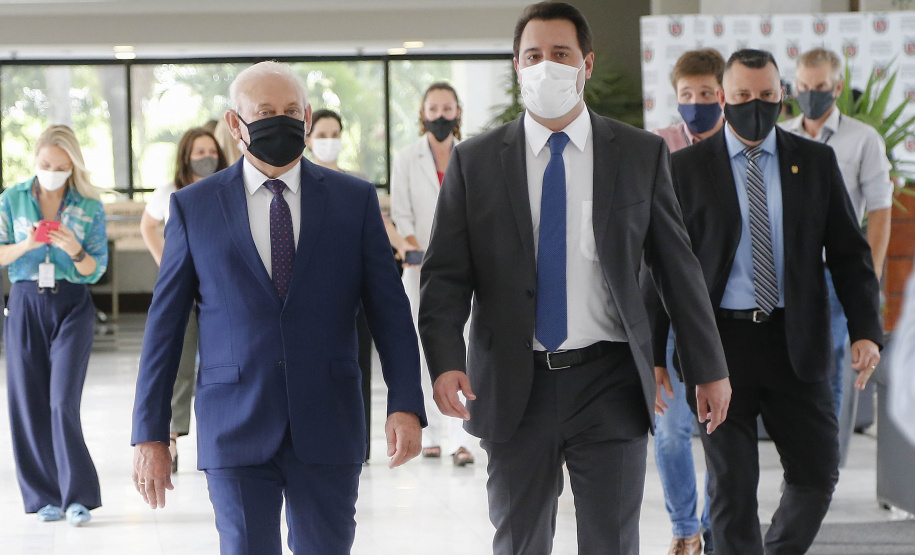 Governador Carlos Massa Ratinho Junior na Assembleia Legislativa do Estado do Paraná  -  Curitiba, 02/02/2021  -  Foto: Jonathan Campos/AEN