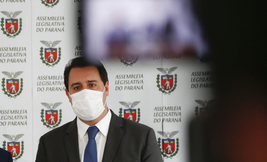 O governador Carlos Massa Ratinho Júnior confirmou nesta terça feira (2), durante a abertura dos trabalhos do Legislativo Estadual, que o Governo do Paraná vai cancelar o ponto facultativo do Carnaval deste ano para todo o Poder Executivo.Foto: Jonathan Campos/AEN