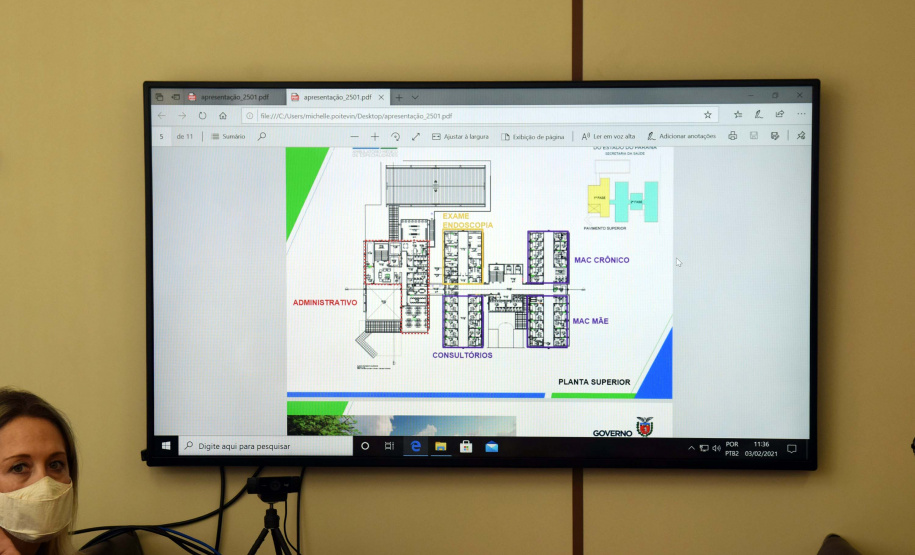 Os secretários de Estado da Saúde, Beto Preto, e da Infraestrutura e Logística, Sandro Alex, participaram nesta quarta-feira (03) de uma reunião com a prefeita de Ponta Grossa, Elizabeth Schmidt, o reitor da Universidade Estadual de Ponta Grossa, Miguel Sanches Neto, os diretores do Hospital Universitário, Sinvaldo Baglie e Ricardo Zanetti
