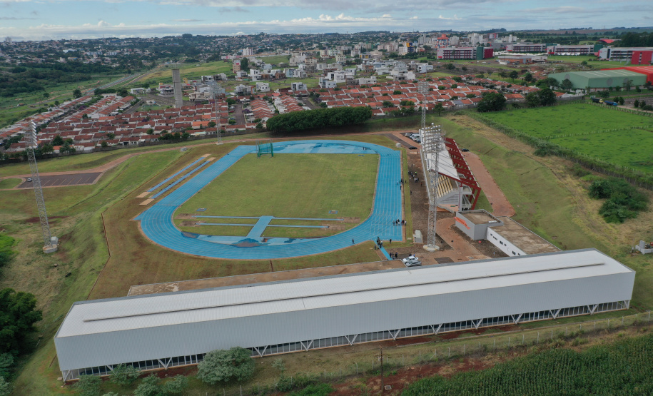 Oeste do Paraná ganha Centro de Treinamento de Atletismo. Foto: Alessandro Vieira/AEN