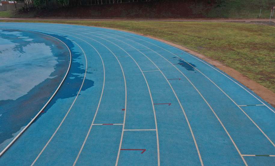 Centro Nacional de Treinamento de Atletismo (CNTA), um dos mais completos centros de excelência do País em iniciação esportiva, localizado em Cascavel, no Oeste do Estado.  -  Foto: Divulgação