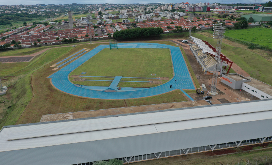 Oeste do Paraná ganha Centro de Treinamento de Atletismo. Foto: Alessandro Vieira/AEN