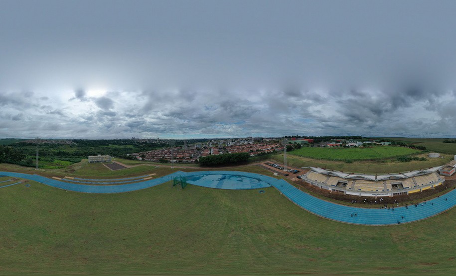 Centro Nacional de Treinamento de Atletismo (CNTA), um dos mais completos centros de excelência do País em iniciação esportiva, localizado em Cascavel, no Oeste do Estado.  -  Foto: Divulgação